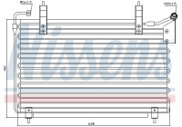 Kondensor, klimatanläggning 94399 Nissens