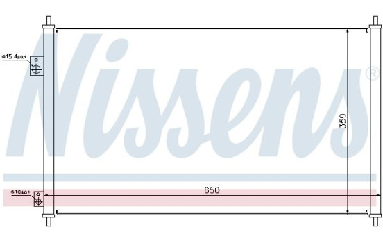 Kondensor, klimatanläggning 94771 Nissens, bild 6