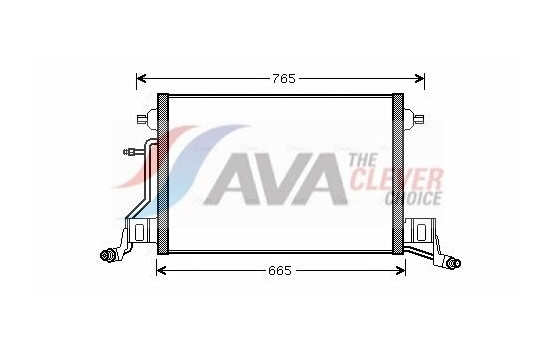 Kondensor, klimatanläggning AI5264 Ava Quality Cooling