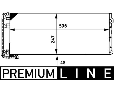 Kondensor, klimatanläggning BEHR *** PREMIUM LINE ***, bild 2