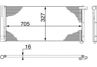 Kondensor, klimatanläggning BEHR