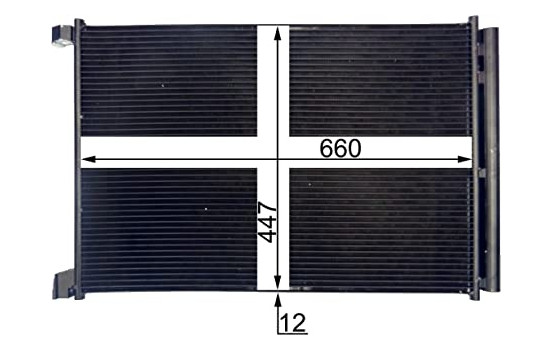 Kondensor, klimatanläggning BEHR