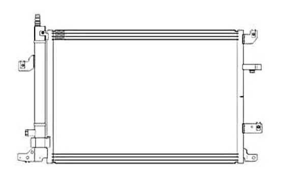 Kondensor, klimatanläggning CF20316 Delphi