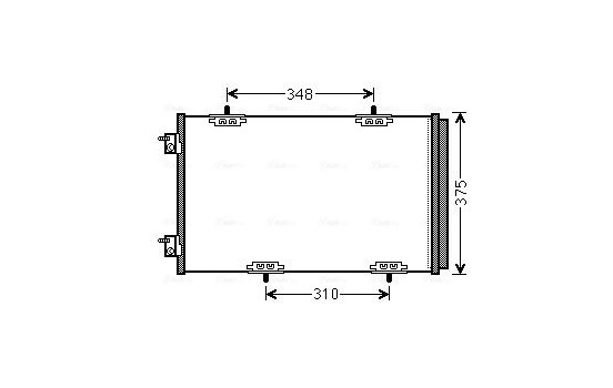 Kondensor, klimatanläggning CN5290D Ava Quality Cooling