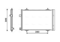 Kondensor, klimatanläggning CNA5274D Ava Quality Cooling