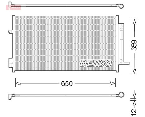 Kondensor, klimatanläggning DCN06016