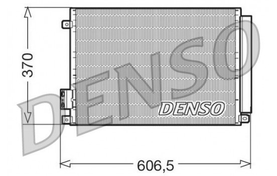 Kondensor, klimatanläggning DCN09045, bild 3