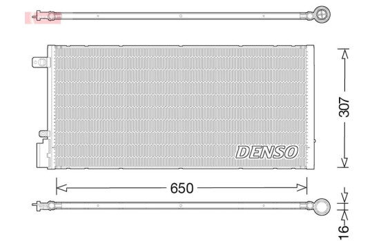 Kondensor, klimatanläggning DCN15005