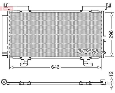 Kondensor, klimatanläggning DCN36004, bild 3