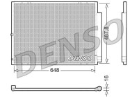 Kondensor, klimatanläggning DCN51001