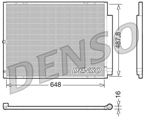 Kondensor, klimatanläggning DCN51001