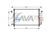 Kondensor, klimatanläggning DW5049D Ava Quality Cooling