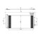 Kondensor, klimatanläggning EASY FIT 350029 NRF