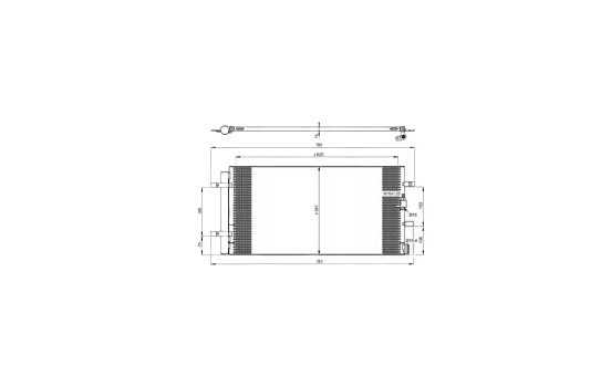 Kondensor, klimatanläggning EASY FIT 350046 NRF, bild 7