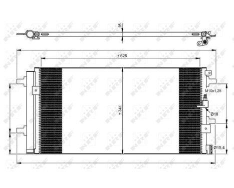Kondensor, klimatanläggning EASY FIT 350060 NRF, bild 3