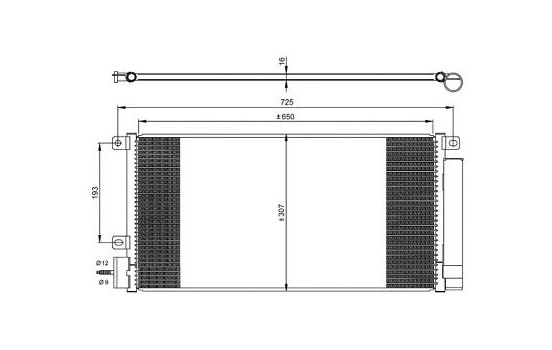 Kondensor, klimatanläggning EASY FIT 350067 NRF, bild 7