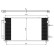 Kondensor, klimatanläggning EASY FIT 350072 NRF