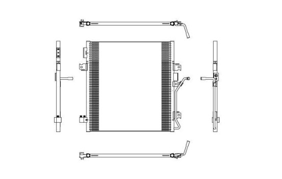 Kondensor, klimatanläggning EASY FIT 350188 NRF, bild 6