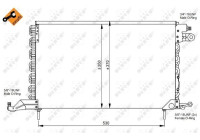 Kondensor, klimatanläggning EASY FIT 35027 NRF