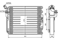 Kondensor, klimatanläggning EASY FIT 35037 NRF