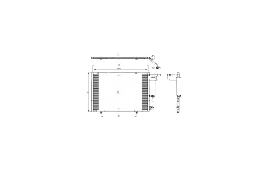 Kondensor, klimatanläggning EASY FIT 350395 NRF, bild 7