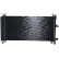Kondensor, klimatanläggning EASY FIT 350433 NRF