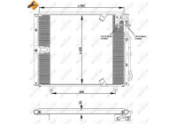 Kondensor, klimatanläggning EASY FIT 35132 NRF