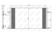 Kondensor, klimatanläggning EASY FIT 35298 NRF