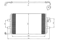 Kondensor, klimatanläggning EASY FIT 35300 NRF