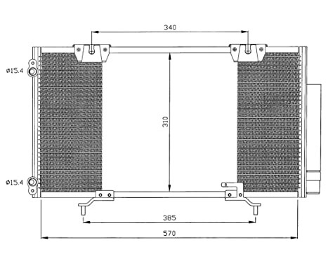Kondensor, klimatanläggning EASY FIT 35337 NRF, bild 7