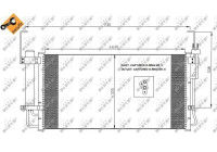 Kondensor, klimatanläggning EASY FIT 35429 NRF