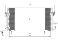 Kondensor, klimatanläggning EASY FIT 35439 NRF
