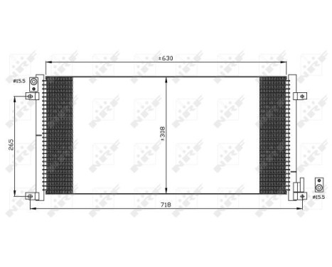 Kondensor, klimatanläggning EASY FIT 35491 NRF, bild 6