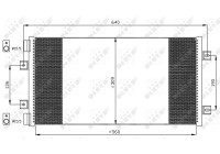 Kondensor, klimatanläggning EASY FIT 35492 NRF