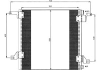 Kondensor, klimatanläggning EASY FIT 35526 NRF