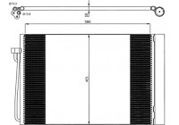 Kondensor, klimatanläggning EASY FIT 35537 NRF