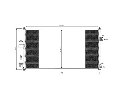 Kondensor, klimatanläggning EASY FIT 35550 NRF, bild 7