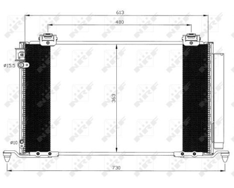 Kondensor, klimatanläggning EASY FIT 35595 NRF, bild 6