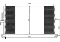 Kondensor, klimatanläggning EASY FIT 35603 NRF