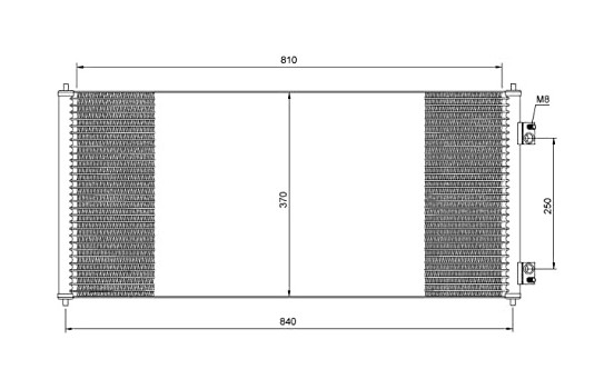 Kondensor, klimatanläggning EASY FIT 35651 NRF, bild 2