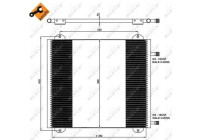 Kondensor, klimatanläggning EASY FIT 35785 NRF