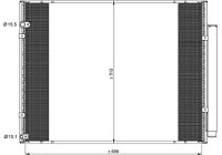 Kondensor, klimatanläggning EASY FIT 35857 NRF
