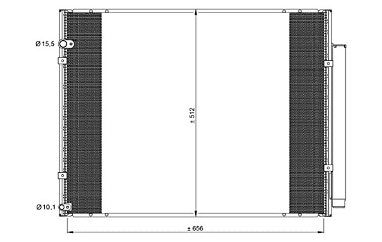 Kondensor, klimatanläggning EASY FIT 35857 NRF, bild 5