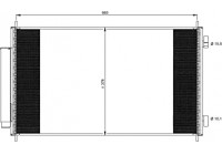 Kondensor, klimatanläggning EASY FIT 35864 NRF