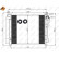 Kondensor, klimatanläggning EASY FIT 35888 NRF, miniatyr 2