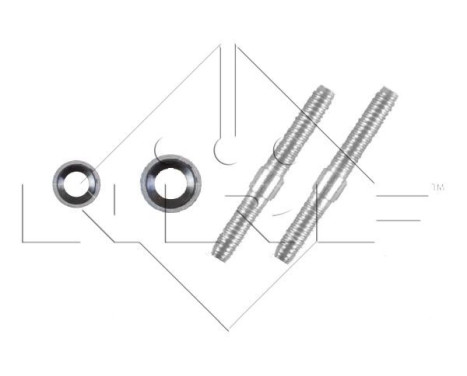 Kondensor, klimatanläggning EASY FIT 35918 NRF, bild 6