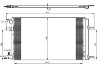 Kondensor, klimatanläggning EASY FIT 35919 NRF