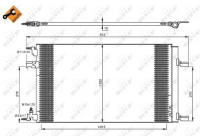 Kondensor, klimatanläggning EASY FIT 35919 NRF