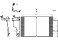 Kondensor, klimatanläggning EASY FIT 35922 NRF