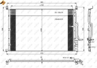 Kondensor, klimatanläggning EASY FIT 35923 NRF